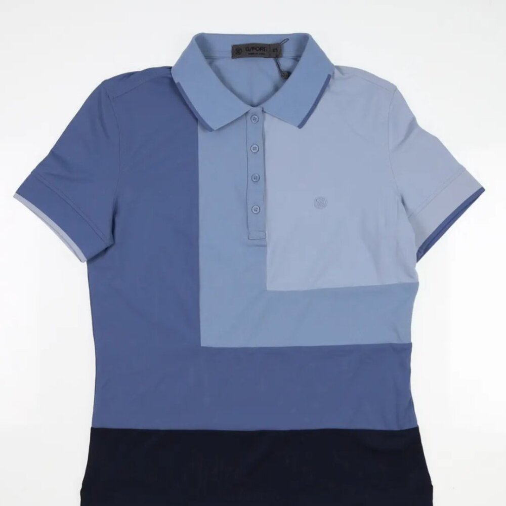 Womens G-Fore Polo Medium Blue MSRP $120 G4LF23K806